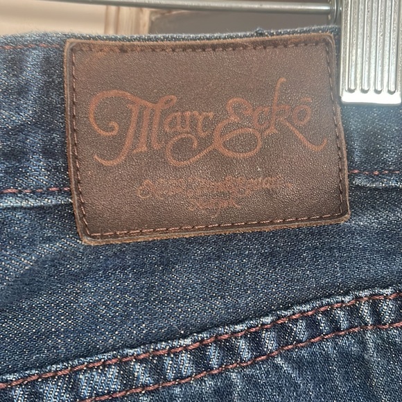 Mark Ecko blue jeans, Size 36 length from the crotch to the bottom is a 32, - Picture 4 of 8
